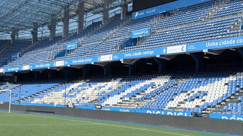 En la celebraci�n en Abanca Riazor, �unos 500 asientos� fueron arrancados de las gradas