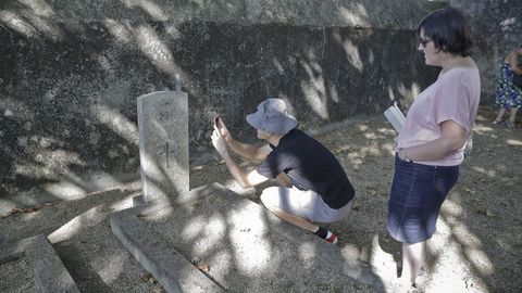 El cementerio brit�nico fue fundado en 1910 por en c�nsul en O Carril, Reginald Cameron-Walker