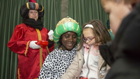 Visita de los Reyes a Salto (Vimianzo)