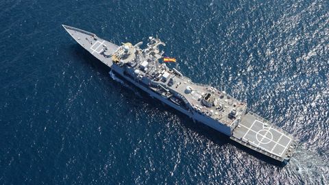Buque espa�ol dentro de la Operaci�n Sea Guardian de la OTAN.