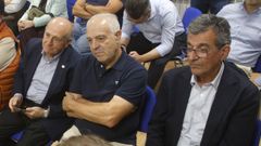 Rivera, en el centro, entre los alcaldes populares de Pantn y Sober