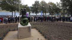 Inauguraci�n, el a�o pasado, del Parque da Igualdade.
