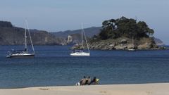 Playa de Area, en Viveiro.