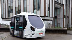 Un autob�s aut�nomo que recorre el campus de Vigo