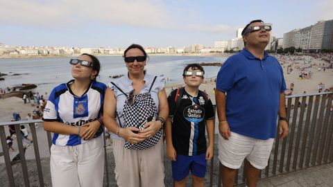 Eclipse en Coru�a