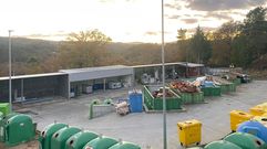 Instalaciones del punto limpio de Chantada