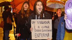 Galicia clama contra el crimen de Diana Quer