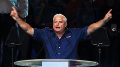 El expresidente paname�o, Ricardo Martinelli, en una imagen de archivo