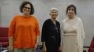 De izquierda a derecha: Vanessa Oria, ngela Gonzlez y Ana Gonzlez.