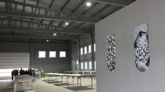 Interior de la nave de O Ramal cuya actividad ha sido parada por orden de Ravella.