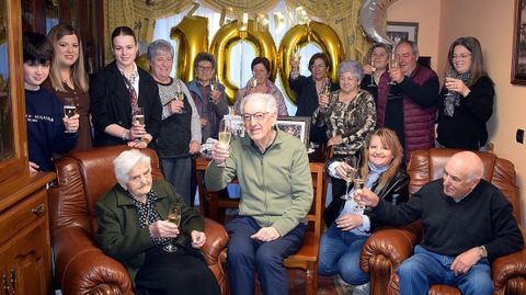Josefa lleg� a los cien rodeada de familia, amigos y hasta autoridades