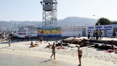 Playa de R&iacute;os, en Vigo.