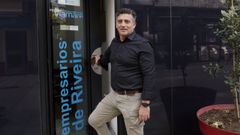 Francisco Marnez es el presidente de la Asociacin de Empresarios de Ribeira.