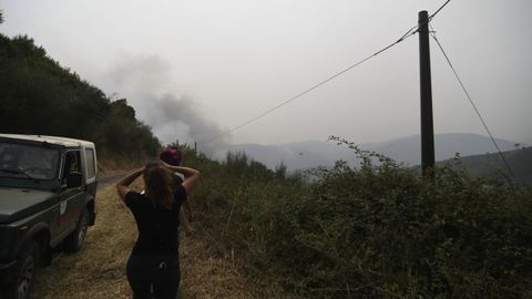 Incendio en Quiroga