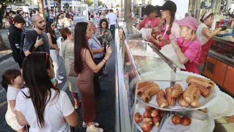 Las churrerías del San Froilán de Lugo vuelven a ser los puestos que más pagan para las fiestas