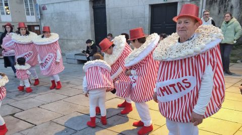 Desfile de entroido en A Pobra de Trives.