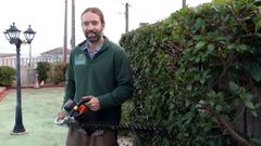 David Garca mont en Boiro su empresa de servicios agroforestales y jardinera