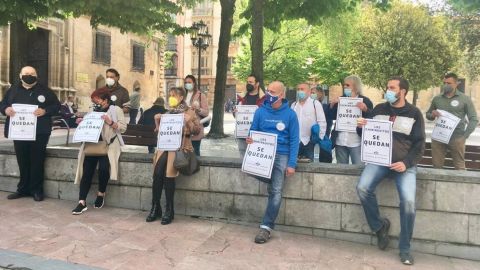 Representantes de los Chiringuitos de San Mateo