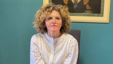 Kathy Díaz, presidenta de Aprovij y víctima de una inquiokupación.