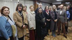 La directiva de los administradores de fincas de Galicia mantuvo un encuentro informativo con los colegiados de Ourense
