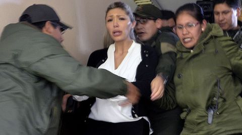 Gabriela Zapata, expareja de Evo Morales
