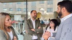 Ana Pena, Bernardo Fern�ndez y �scar Rial