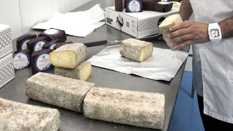 Prestes lleva años elaborando queso azul 