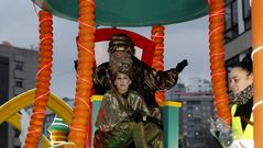 Los Reyes Magos recorren Vigo
