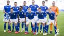 Once del Real Oviedo ante el Extremadura