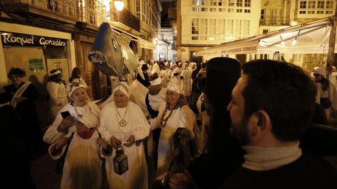 Enterro da Sardia de 2020 en Viveiro, justo antes de la pandemia