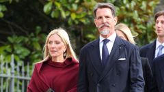 El pr�ncipe Pablo de Grecia y Marie Chantal