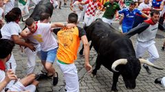 Primer encierro de los sanfermines