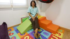 La enfermera especialista en pediatr�a Marta V�zquez, que impulsa un proyecto en Pontevedra para apoyar a las familias con el sue�o de sus beb�s y otras cuestiones