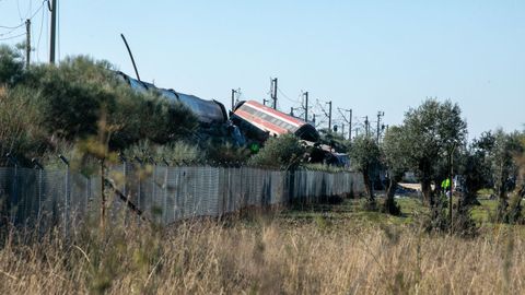 Decenas de muertos al chocar dos trenes de alta velocidad en Toledo y caer dos vagones por un terrapl�n