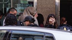 El detenido en el desalojo de la Comandancia sale de declarar en los Juzgados