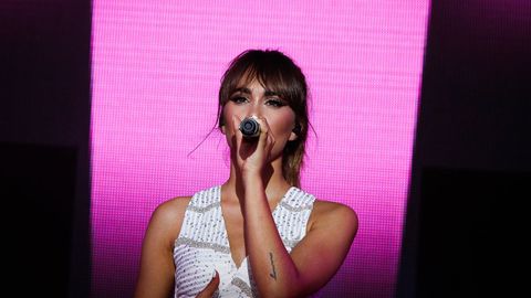 Aitana ofrecer un concierto en A Corua este sbado.