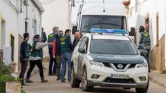 Lugar donde viv�a Laura Luelmo en El Campillo (Huelva)