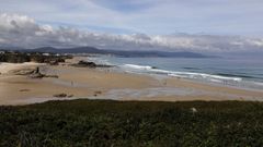 Playa de L�ngara, en Barreiros