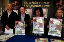 La directiva de Emgrobes y la concejala Aida Filgueira presentaron ayer la nueva campa�a.