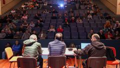 La agrupaci�n profesional de Viticultores celebr� una asamblea en el auditorio de Ribadumia