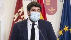 El presidente de la Comunidad, Fernando L�pez Miras