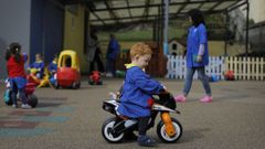 Imagen de la escuela Luis Seoane, en Monte Alto.