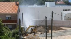 Escape de gas en Vilagarc�a