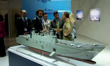 Imagen de archivo de la participaci�n de Navantia en una feria de la construcci�n naval en Australia.