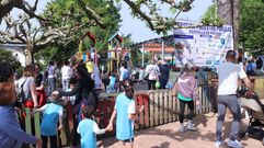 El parque infantil de Ponte Carreira es el de mayores dimensiones del municipio de Frades