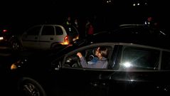 El accidente de Sarria se produjo a �ltima hora de la tarde delante de La Uni�n