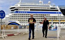El �Aidastella� en un atraque reciente en Ferrol. 