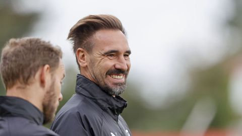 El entrenador del CD Lugo, Borja Fern&aacute;ndez