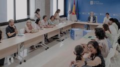 Manuel Pardo se dirige a los nuevos directores en la Delegaci�n Territorial.