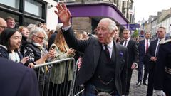 Carllos III reapareci� este lunes por primera vez en un evento en p�blico despu�s del funeral de  Isabel II.